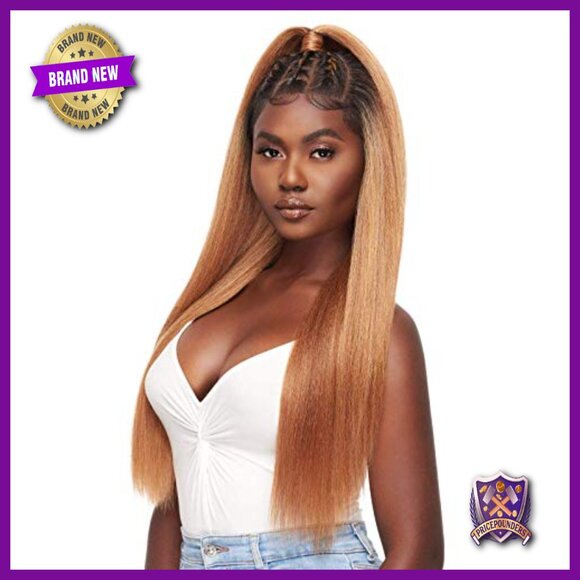 Synthetic Lace Front Wig 13x6 Faux Scalp Heat Friendly Adjustable main image 2